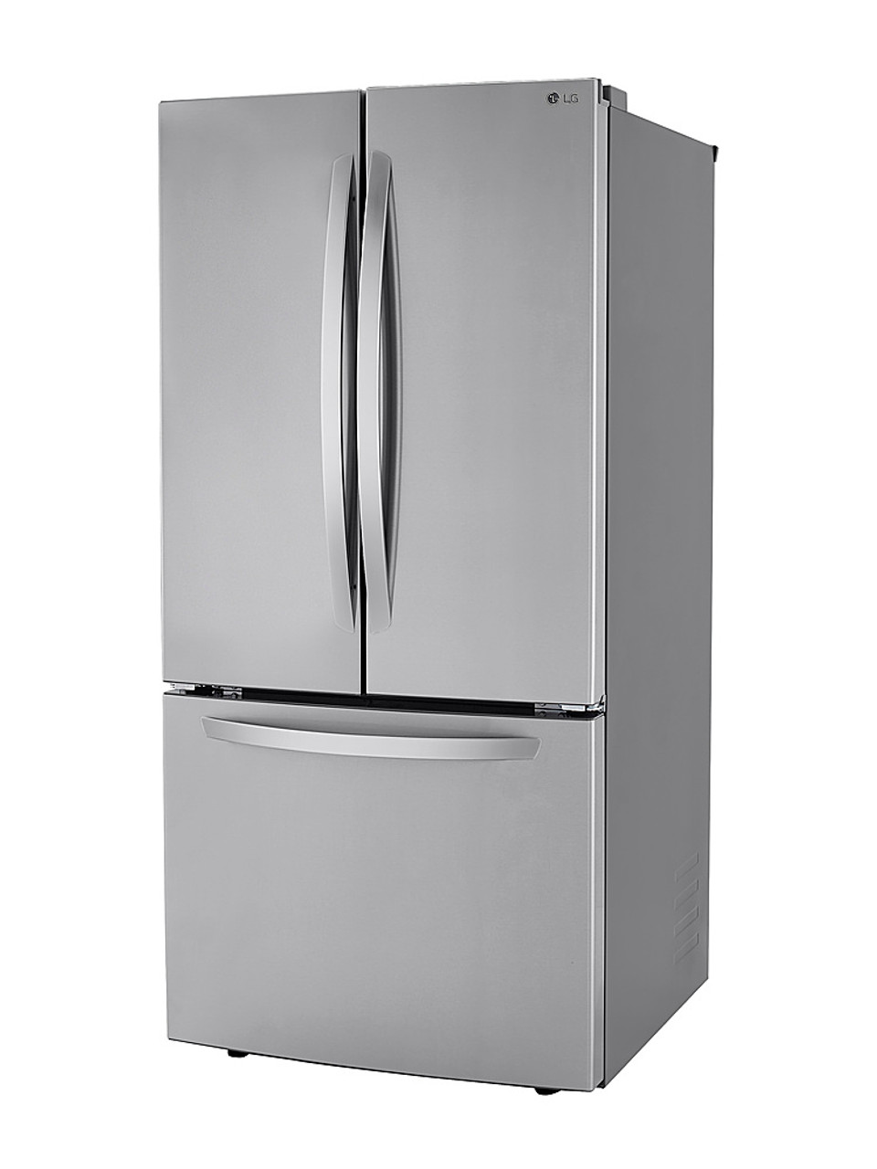 LG - 25.1 Cu. Ft. French Door Refrigerator with Ice Maker - PrintProof Stainless Steel
