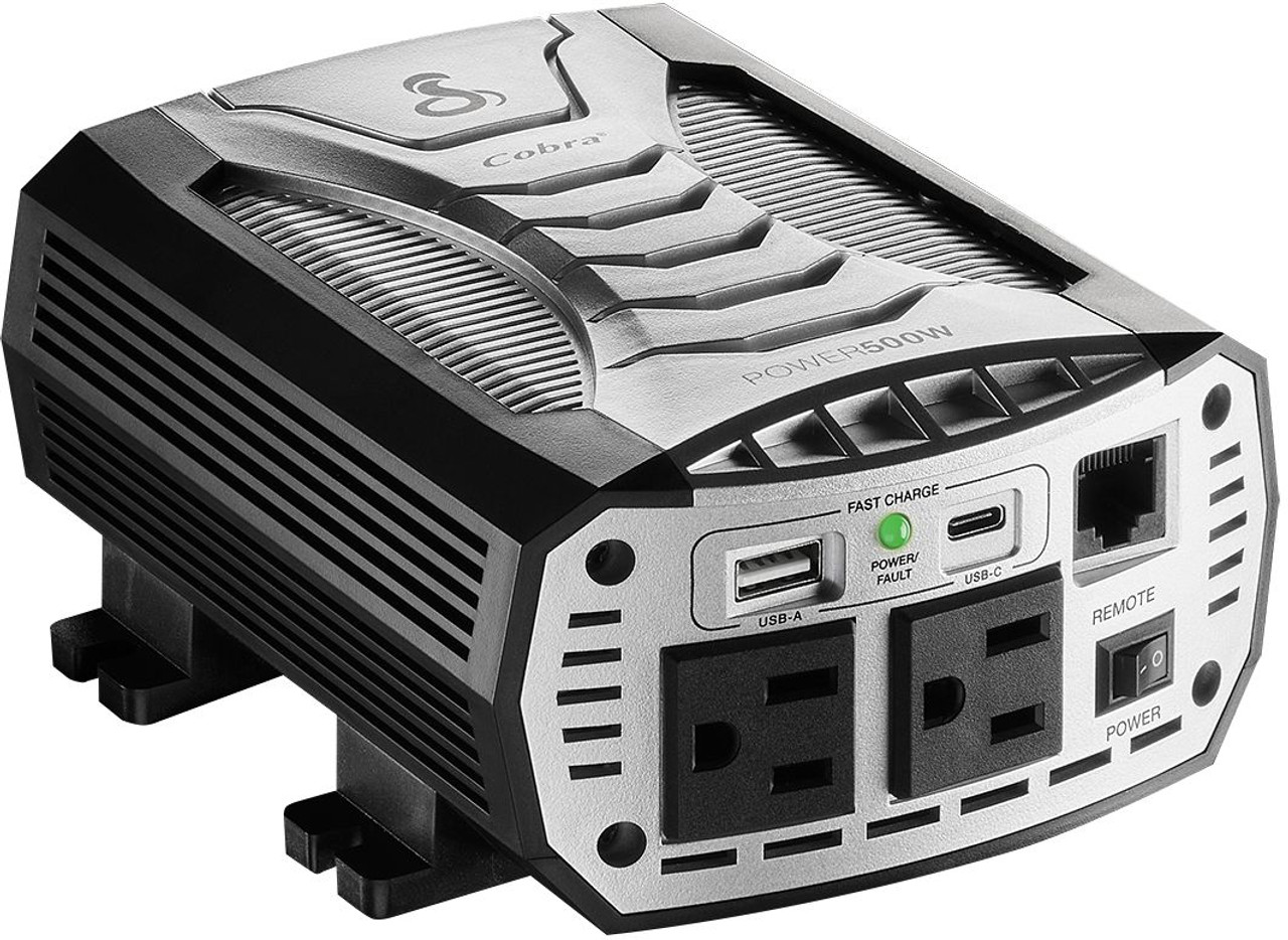 Cobra - POWER 500W Multipurpose Power Inverter - Black