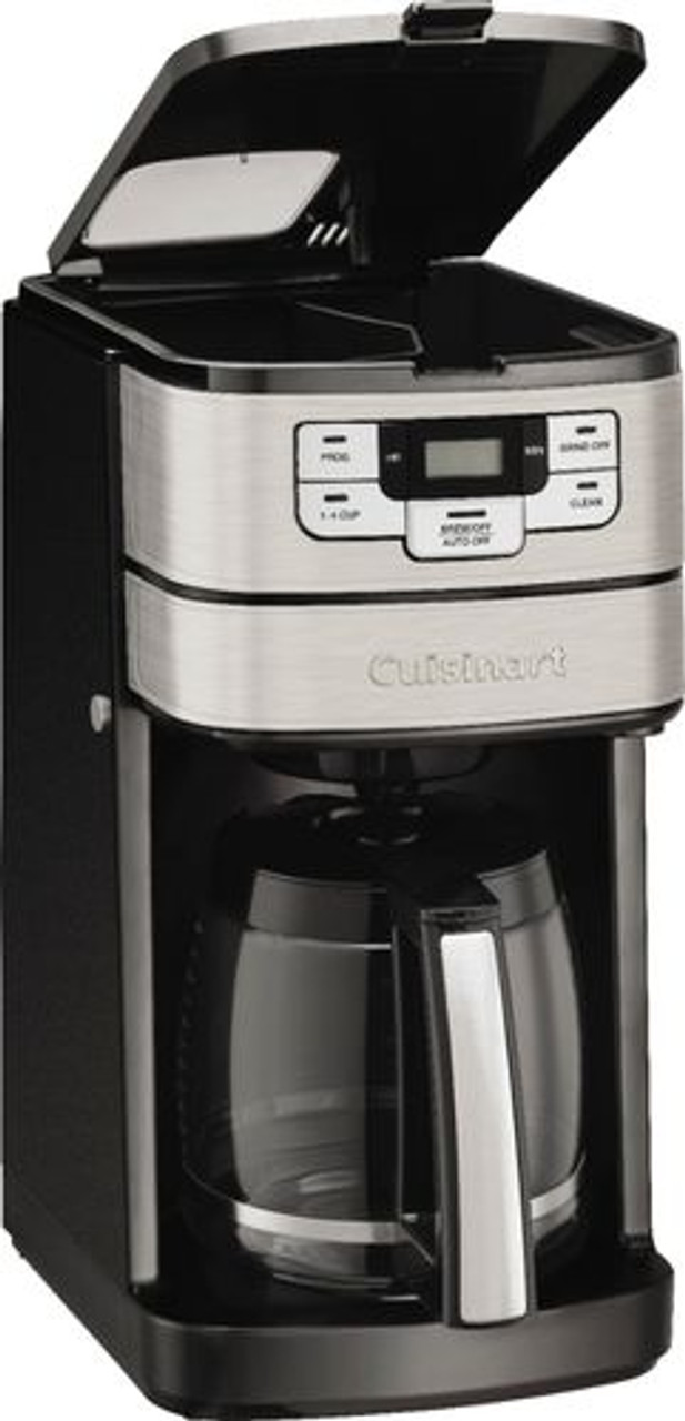 Cuisinart Automatic Grind and Brew 12 Cup Coffeemaker - Black/Stainless