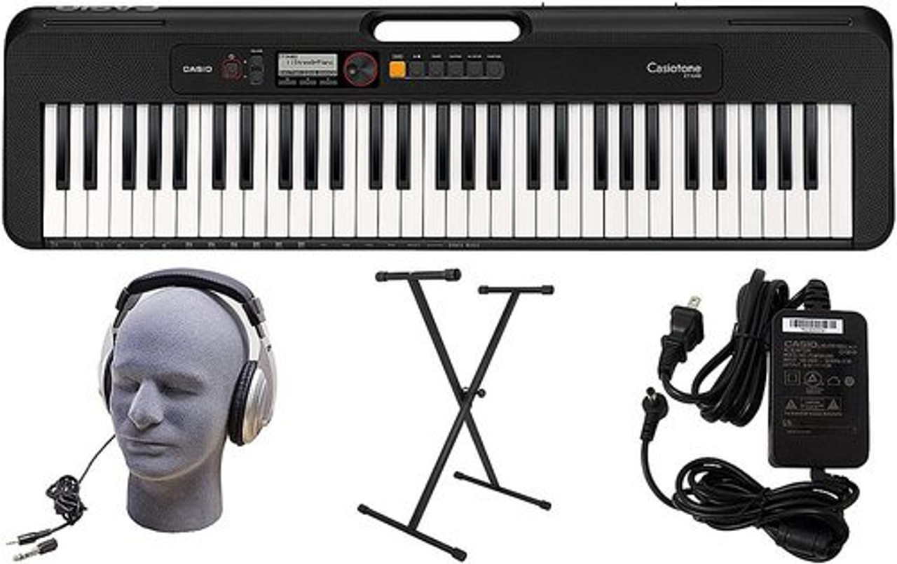 Casio CT-S200BK 61-Key Premium Keyboard Package