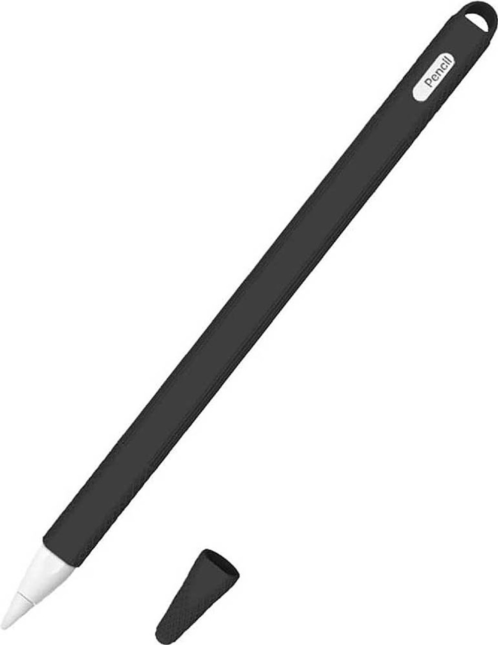 SaharaCase - Silicone Grip Case for Apple Pencil (2nd Generation 2018) - Black