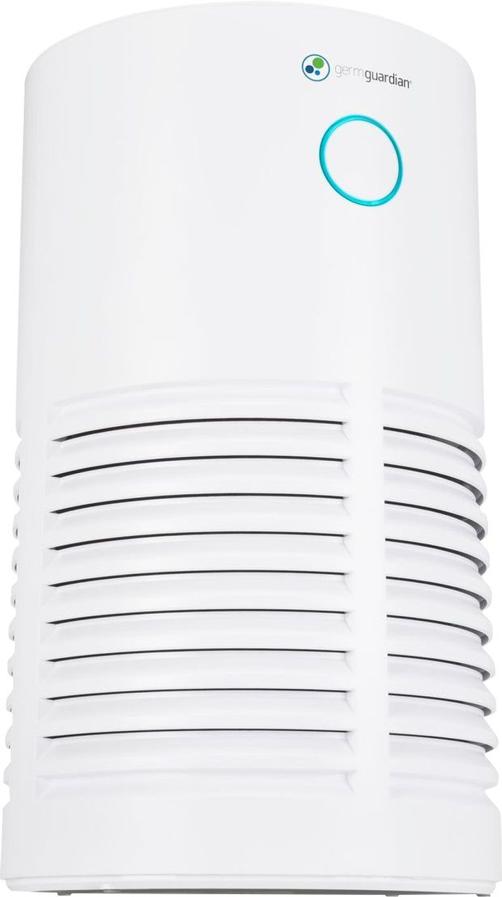 GermGuardian AC4711W 15-inch 4-in-1 HEPA Filter Air Purifier for Homes, Medium Rooms, Allergies, Smoke, Dust, Dander - White