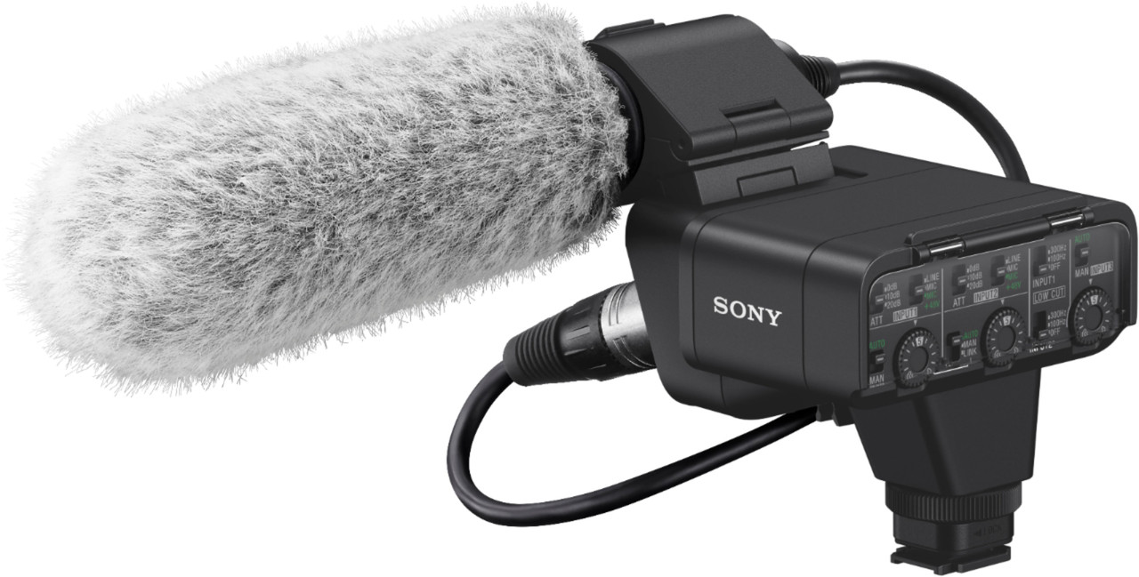 Sony - Digital XLR Adaptor Kit with Microphone