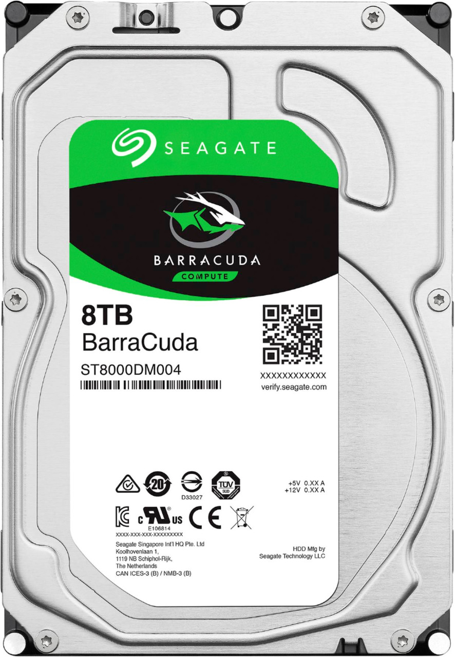 Seagate - BarraCuda 8TB Internal SATA Hard Drive