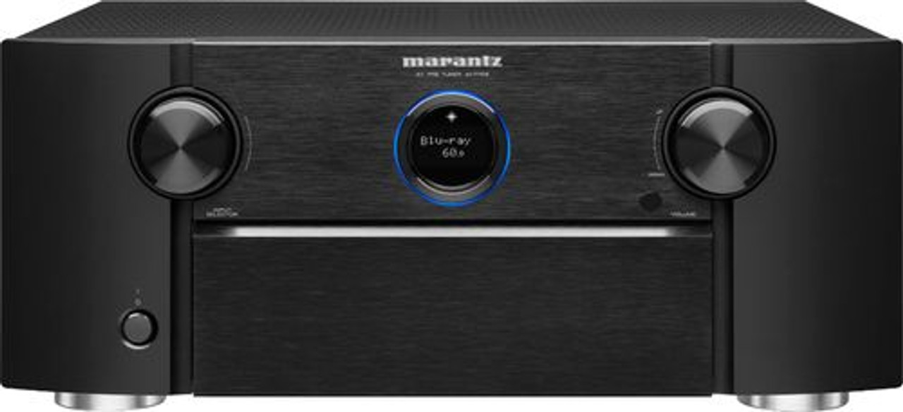 Marantz AV7706 Surround Pre-Amplifier - 11.2 Channel, Advanced 8K Upscaling, IMAX Enhanced, Auro-3D, Amazon Alexa - Black