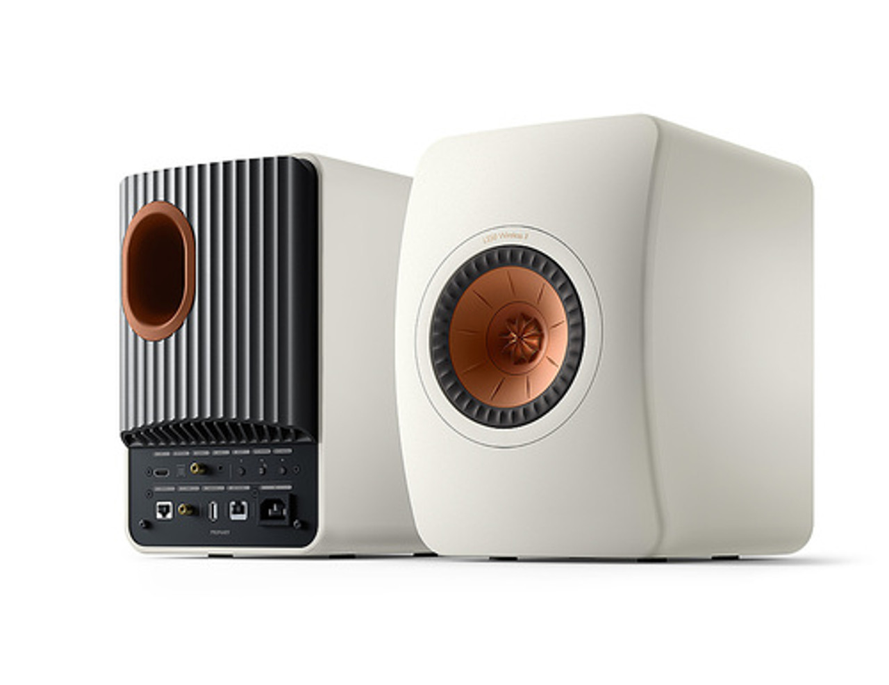 KEF LS50 WIRELESS II Bookshelf Speakers Pair - White