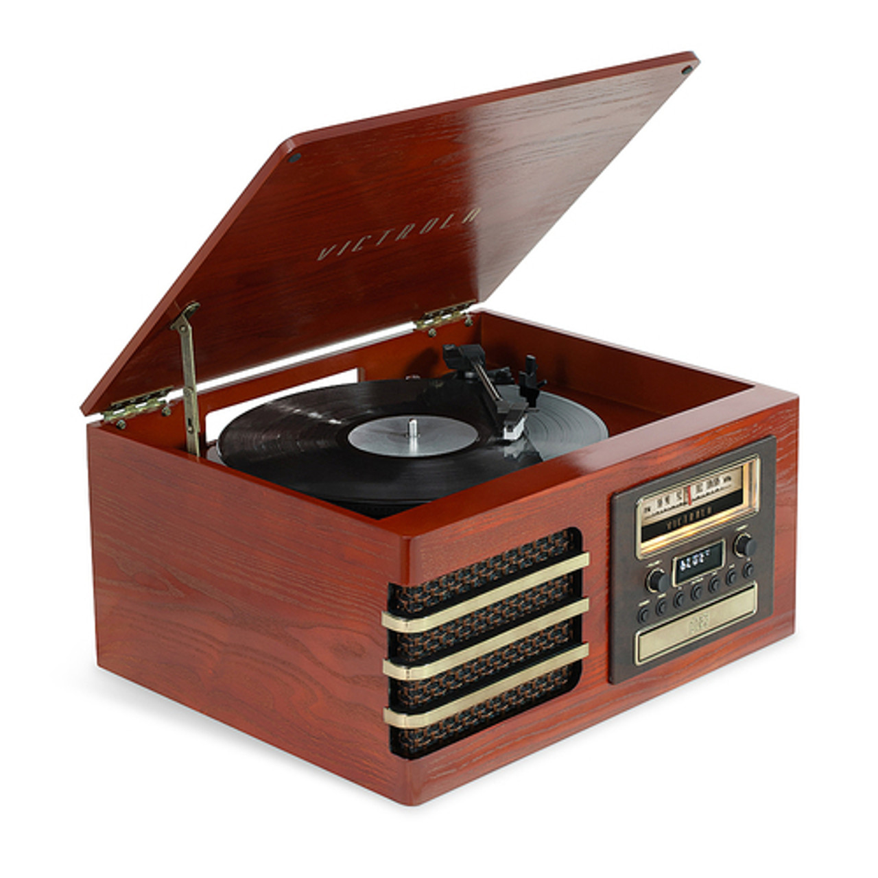 Victrola Ellington Bluetooth Record Player - Mahogany