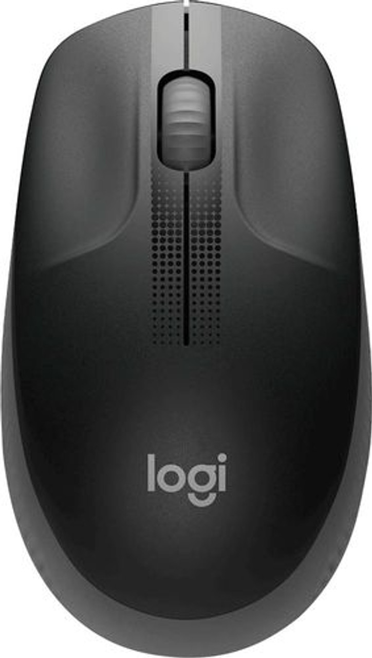 Logitech - M190 Wireless Optical Mouse - Charcoal
