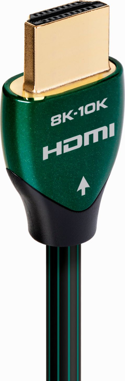 AudioQuest - Forest 10' 8K-10K 48Gbps In-Wall HDMI Cable - Green/Black