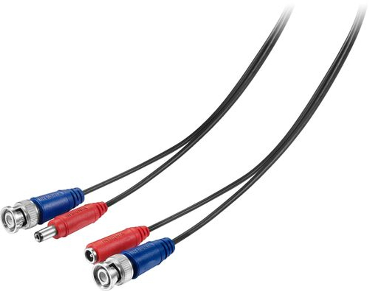 Insignia™ - 100' 4K In-Wall Premium Video/Power Security Cable - Black