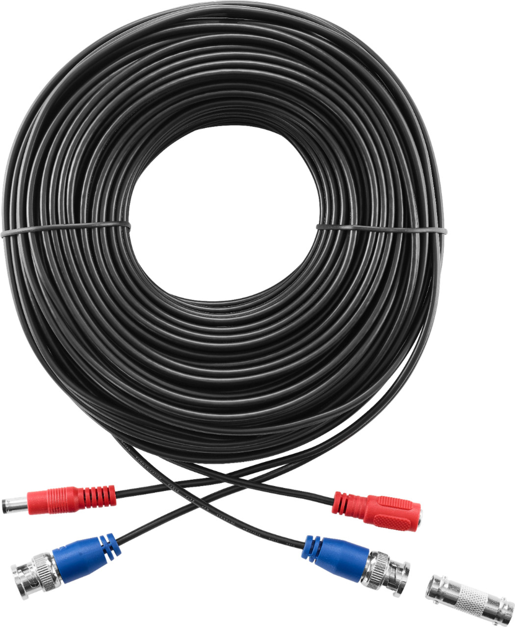 Insignia™ - 100' 4K In-Wall Premium Video/Power Security Cable - Black