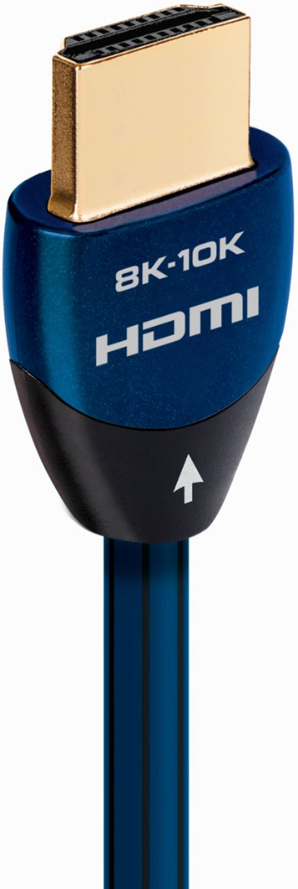 AudioQuest - Sky 7.5' 8K-10K 48Gbps In-wall HDMI Cable - Blue/Black