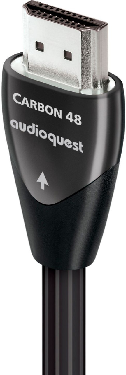 AudioQuest - Carbon 10' 8K-10K 48Gbps In-Wall HDMI Cable - Gray/Black