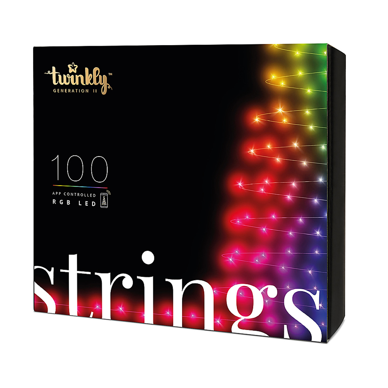 Twinkly Smart Light String 100 LED RGB