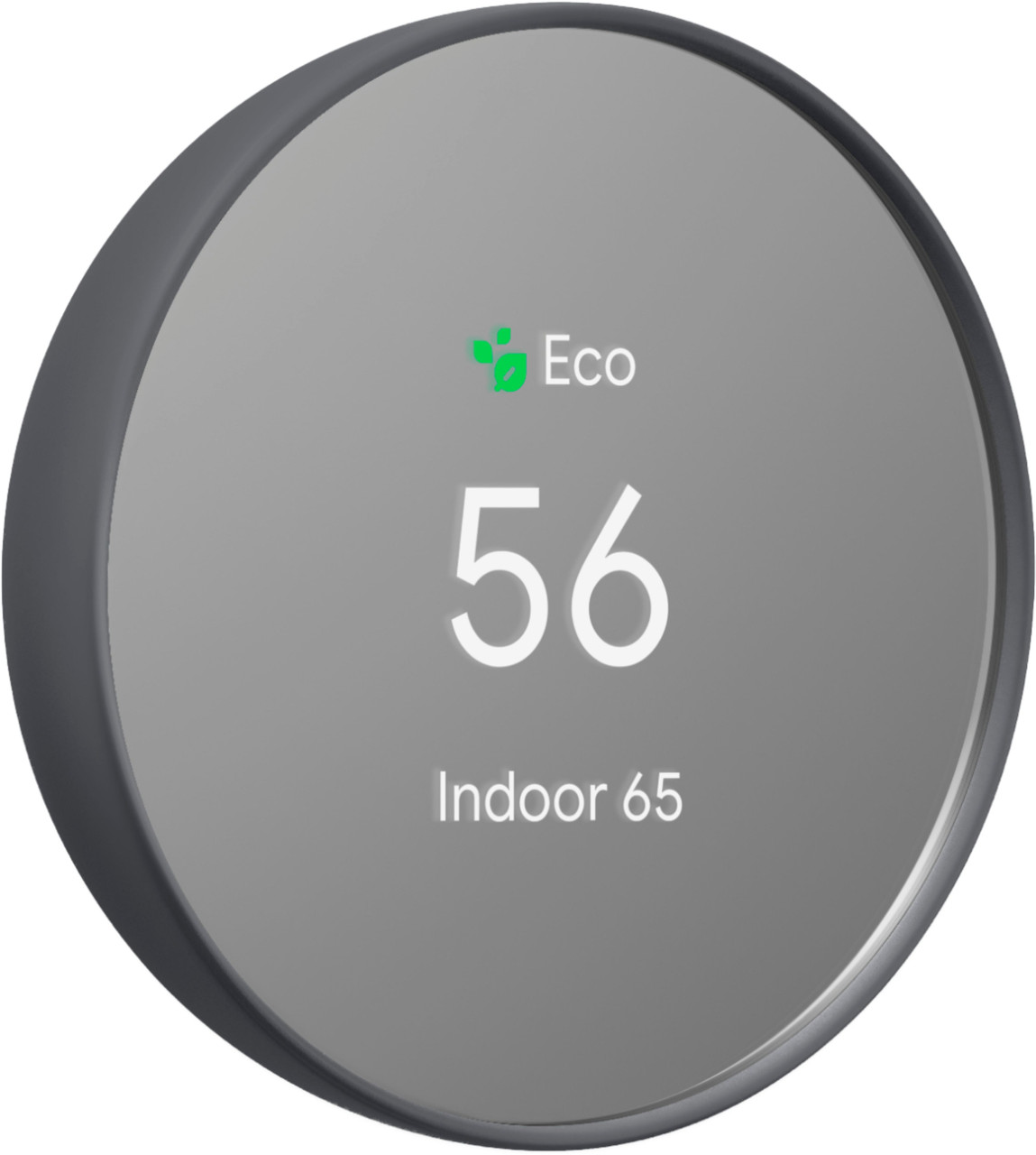 Google Nest Thermostat - Programmable Smart Wi-Fi Thermostat for Home - Charcoal