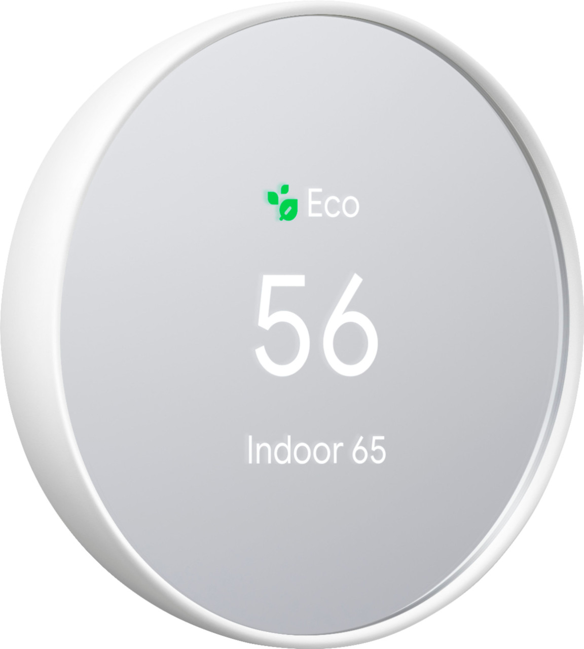 Google Nest Thermostat - Programmable Smart Wi-Fi Thermostat for Home - Snow