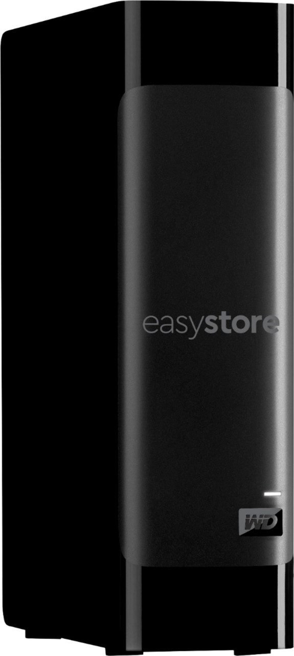 WD - easystore 16TB External USB 3.0 Hard Drive - Black