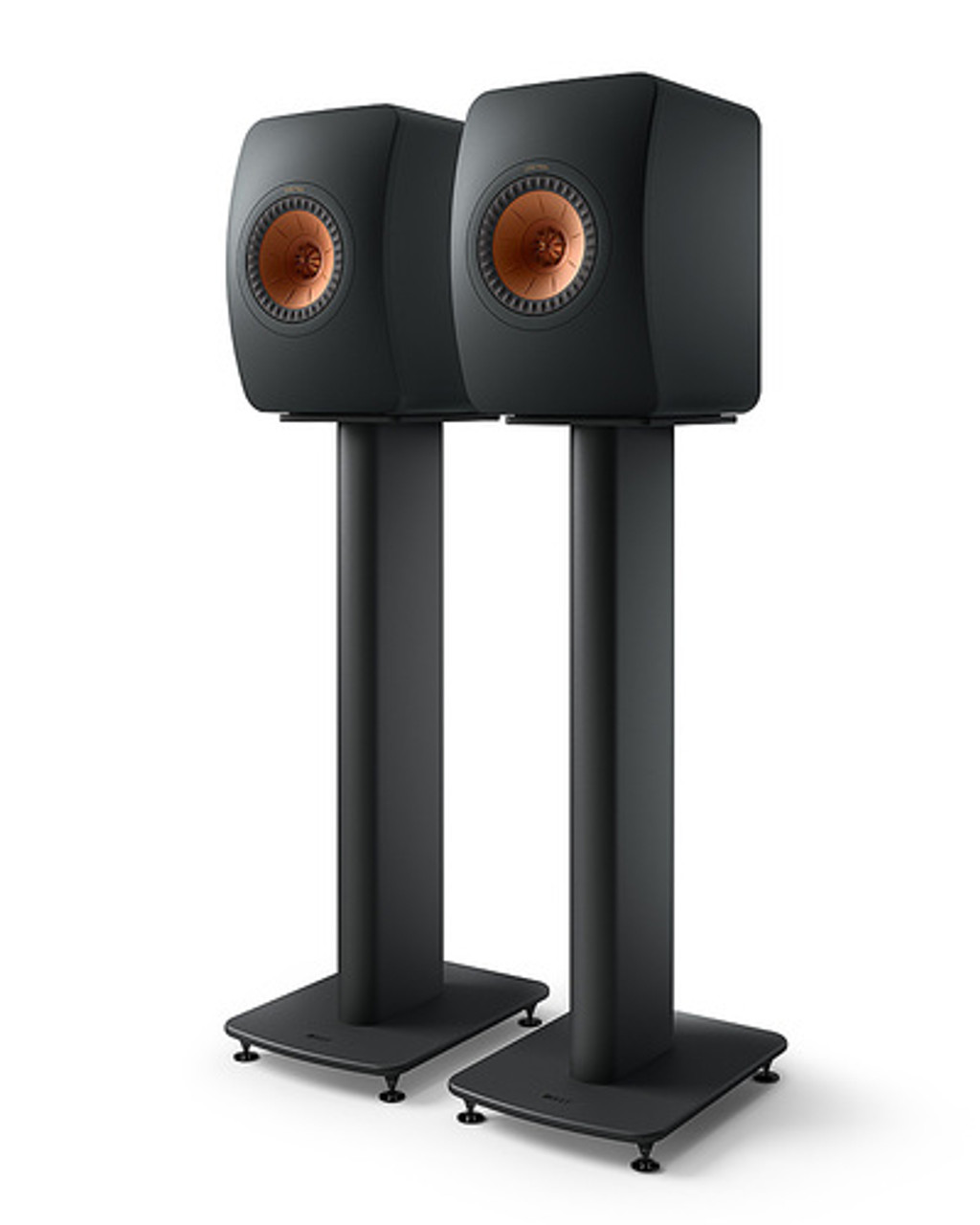 KEF S2 Floor Stand Pair - Black