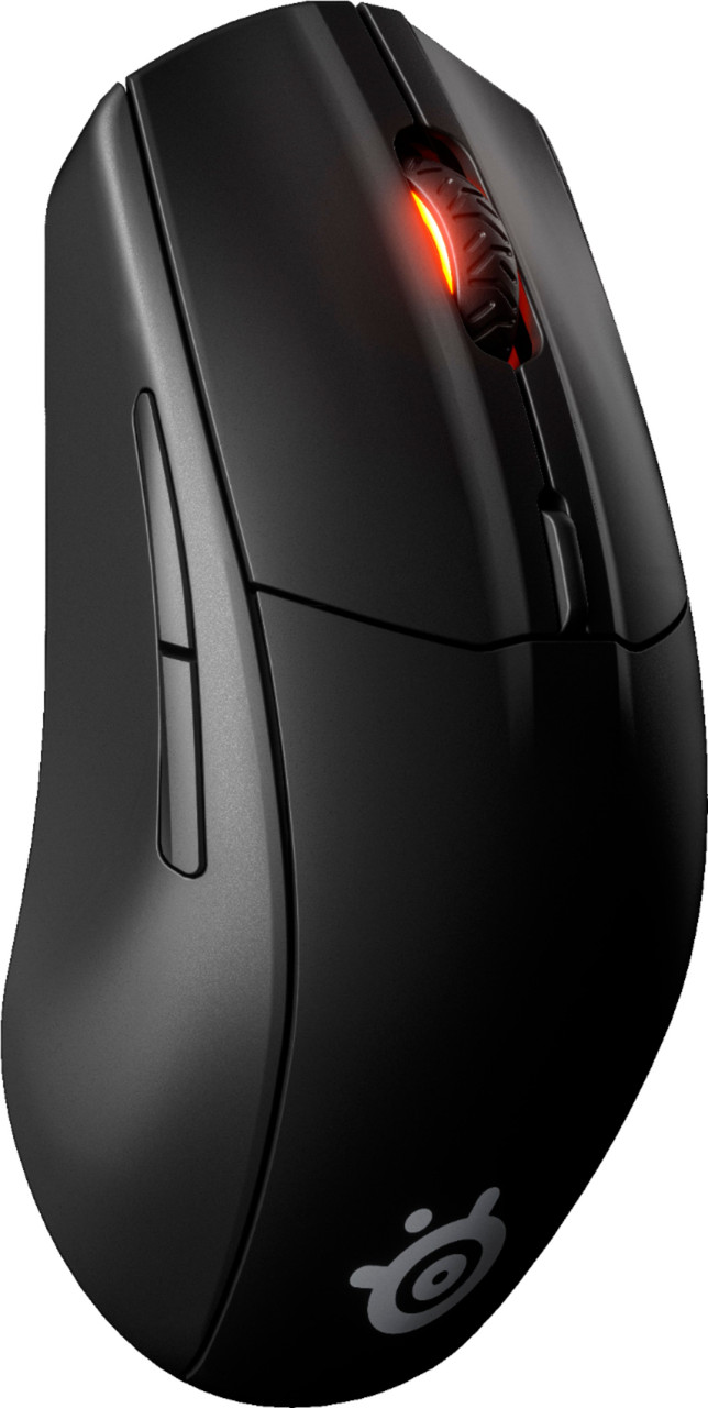 SteelSeries - Rival 3 Wireless RGB Lighting - Gaming Mouse - Black