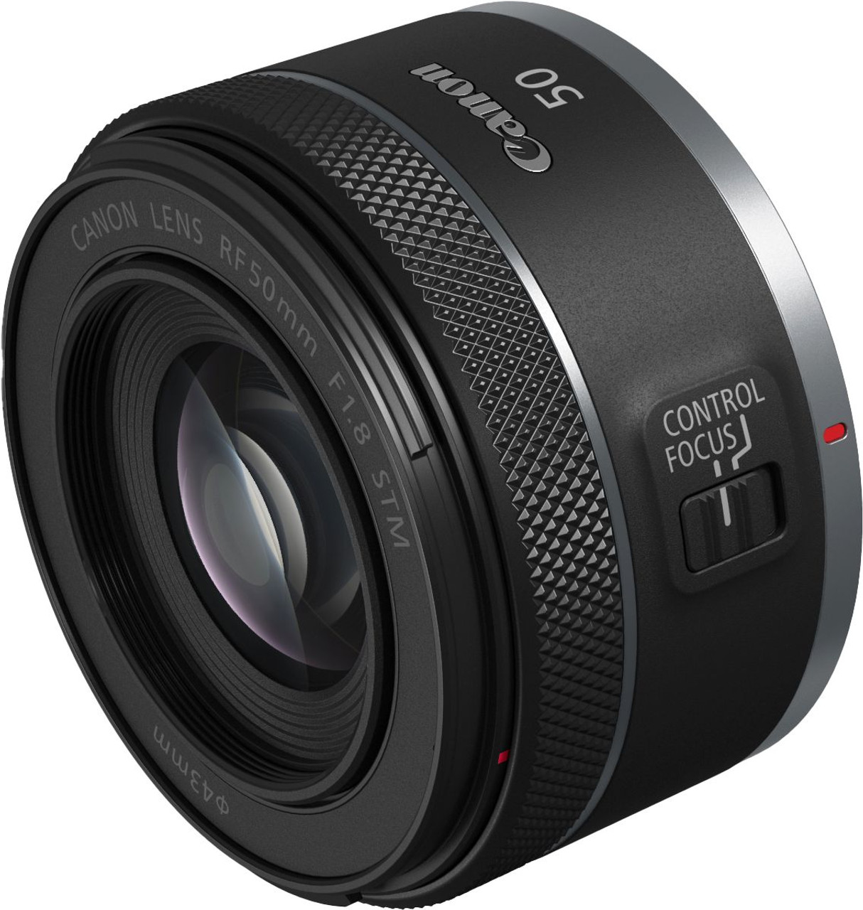 Canon - RF 50mm f/1.8 STM Standard Prime Lens for RF Mount Cameras - Black