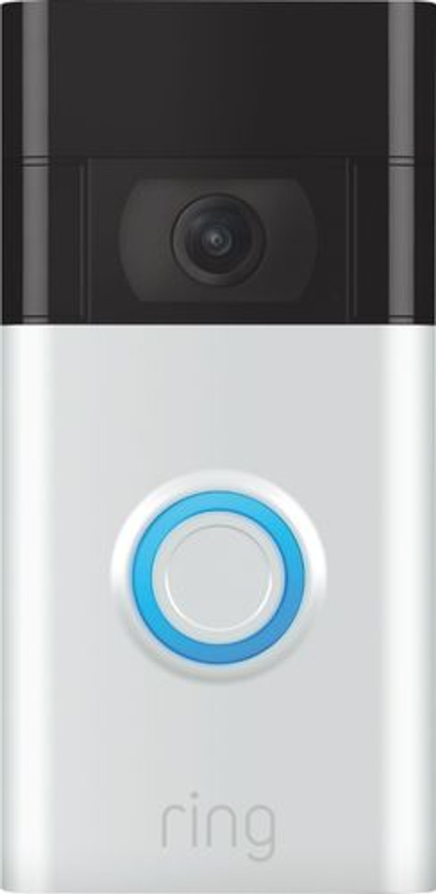 Ring Video Doorbell (2020 Release) Satin Nickel - Satin Nickel