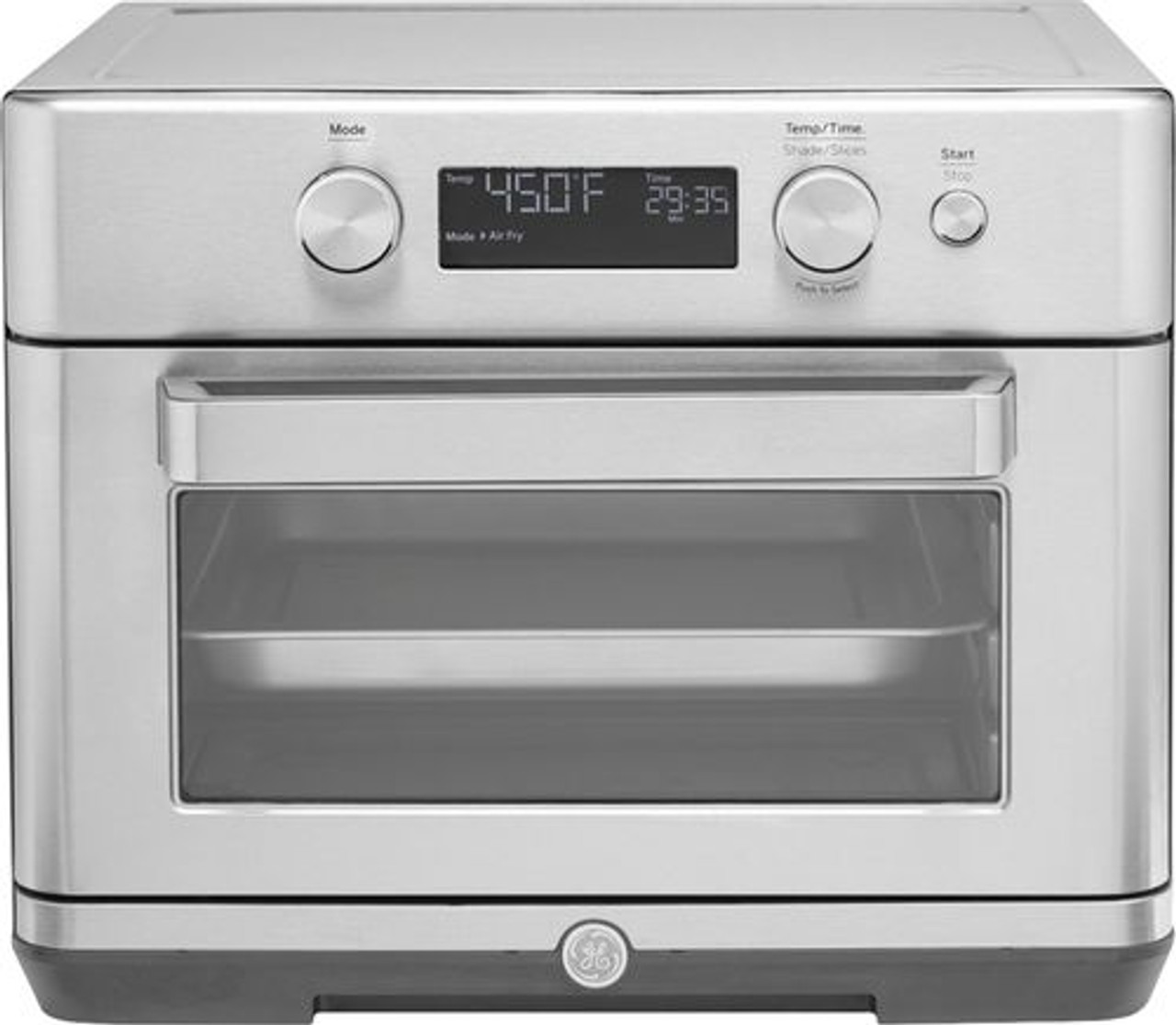 GE - Convection Toaster Oven with Air Fry - Stainless Steel