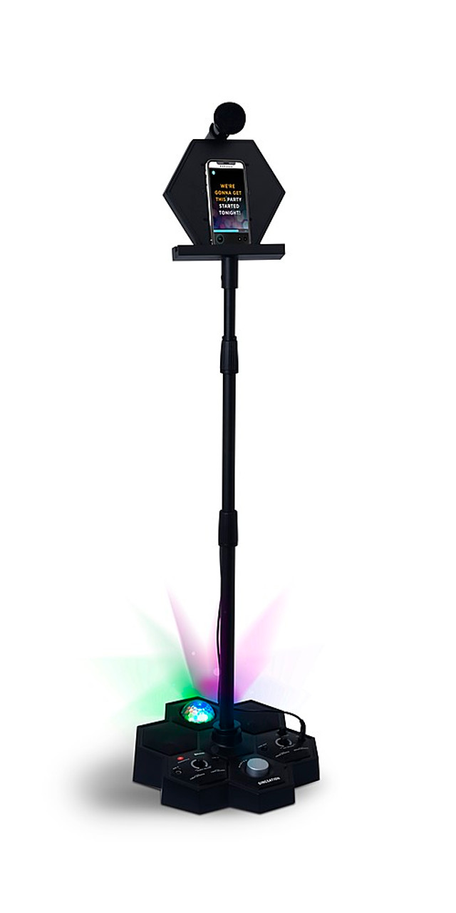 SINGSATION PERFORMER DELUXE KARAOKE SYSTEM - Black