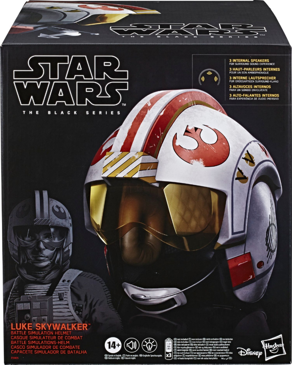 Star Wars - The Black Series Luke Skywalker Battle Simulation Helmet