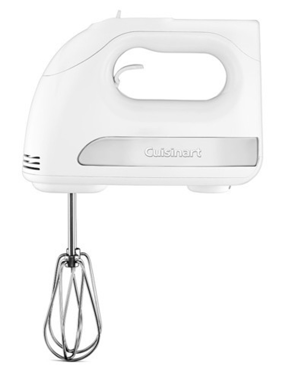 Cuisinart - Power Advantage 3-Speed Hand Mixer - White