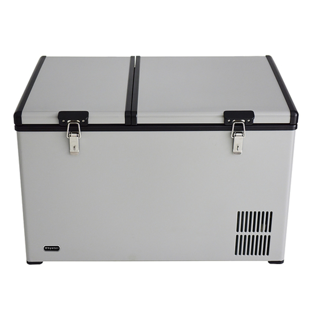 FM-901DZ Whynter 90 Quart Dual Zone Portable Fridge/Freezer with 12V Option and Wheels