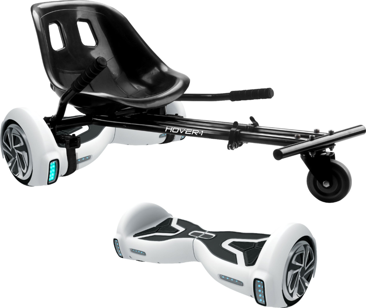 Hover-1 - Buggy Self-Balancing Scooter Attachment - Black