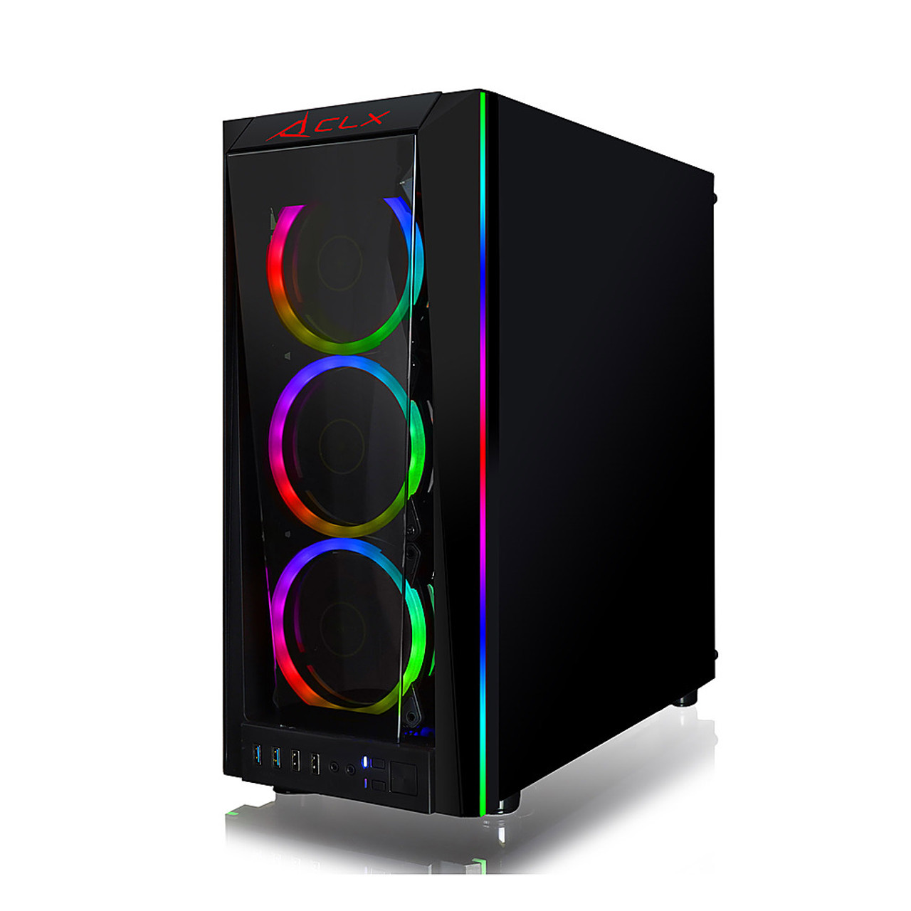 CLX - SET Gaming Desktop - Intel Core i9 10900K  - 32GB DDR4 3000GHz Memory - GeForce RTX 3060 Ti - 960GB SSD + 4TB HDD