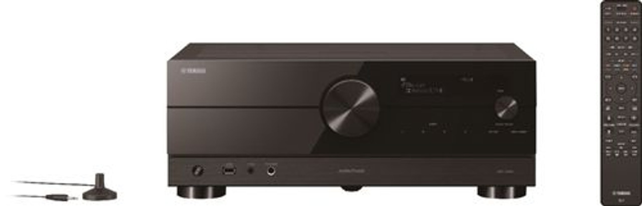 Yamaha - AVENTAGE RX-A2A 7.2-Channel AV Receiver with 8K HDMI and MusicCast - Black