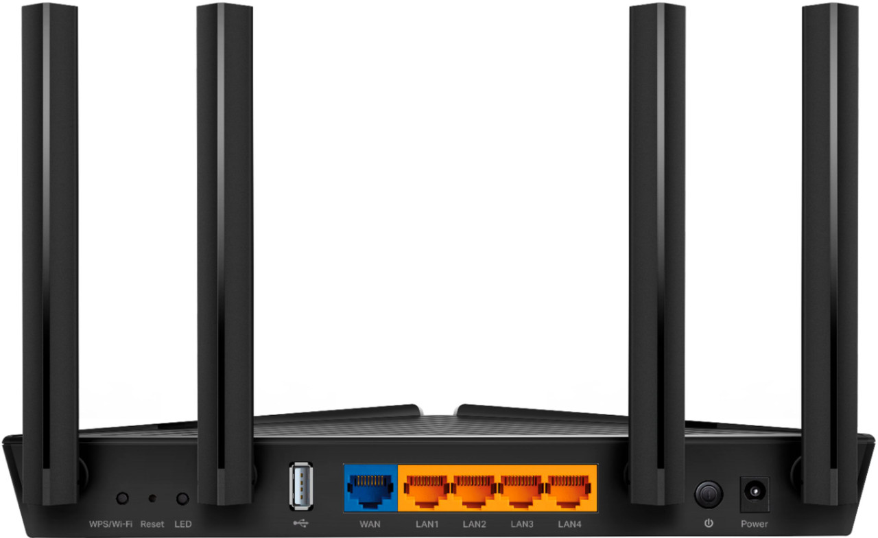 TP-Link - Archer AX20 AX1800 Wi-Fi 6 Router - Black