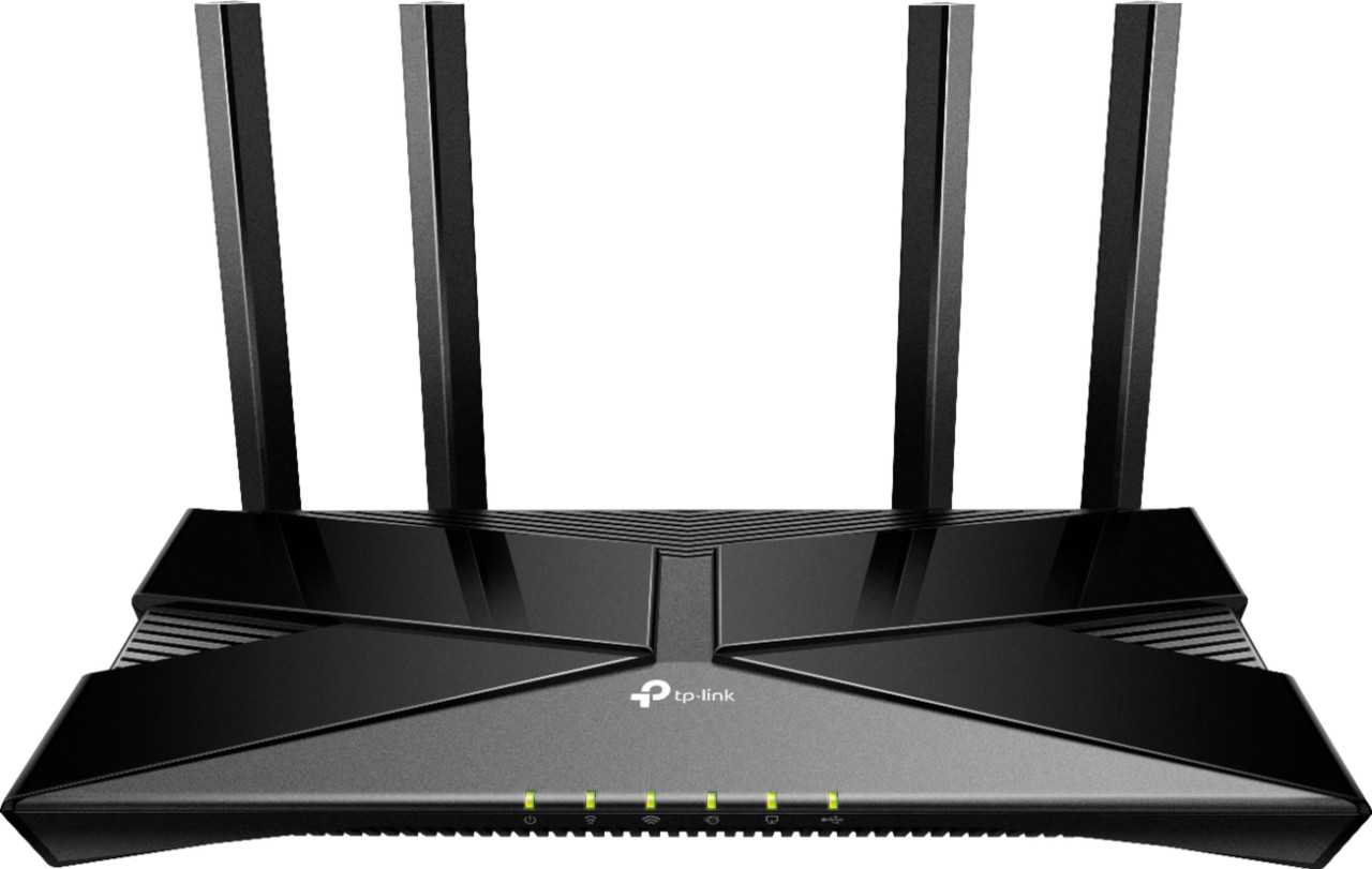 TP-Link - Archer AX20 AX1800 Wi-Fi 6 Router - Black