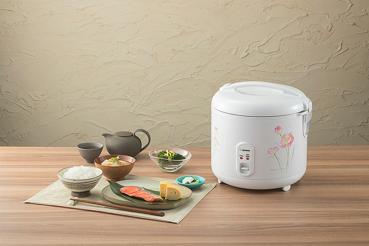 Zojirushi - 10 Cup (Uncooked) Automatic Rice Cooker & Warmer - Tulip
