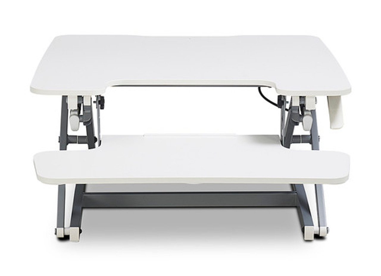 True Seating - Ergo Height Adjustable Standing Desk Converter, Small