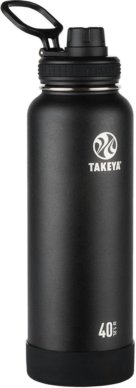 Takeya Actives 40oz Spout Bottle Onyx - Onyx