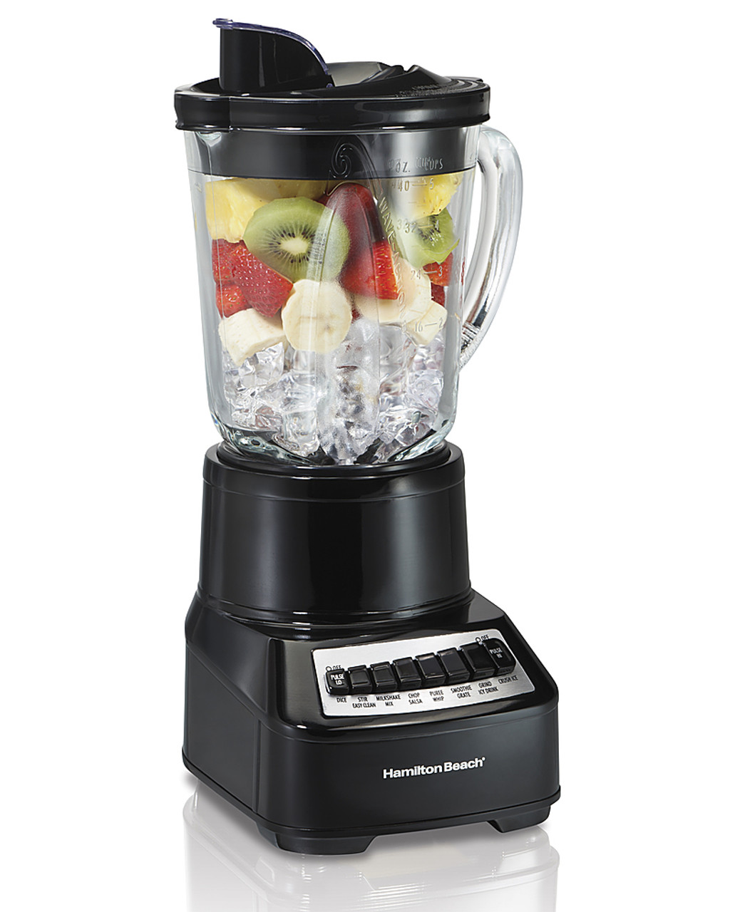 Hamilton Beach - Hamilton Beach® Wave Crusher® Multi-Function Blender - BLACK