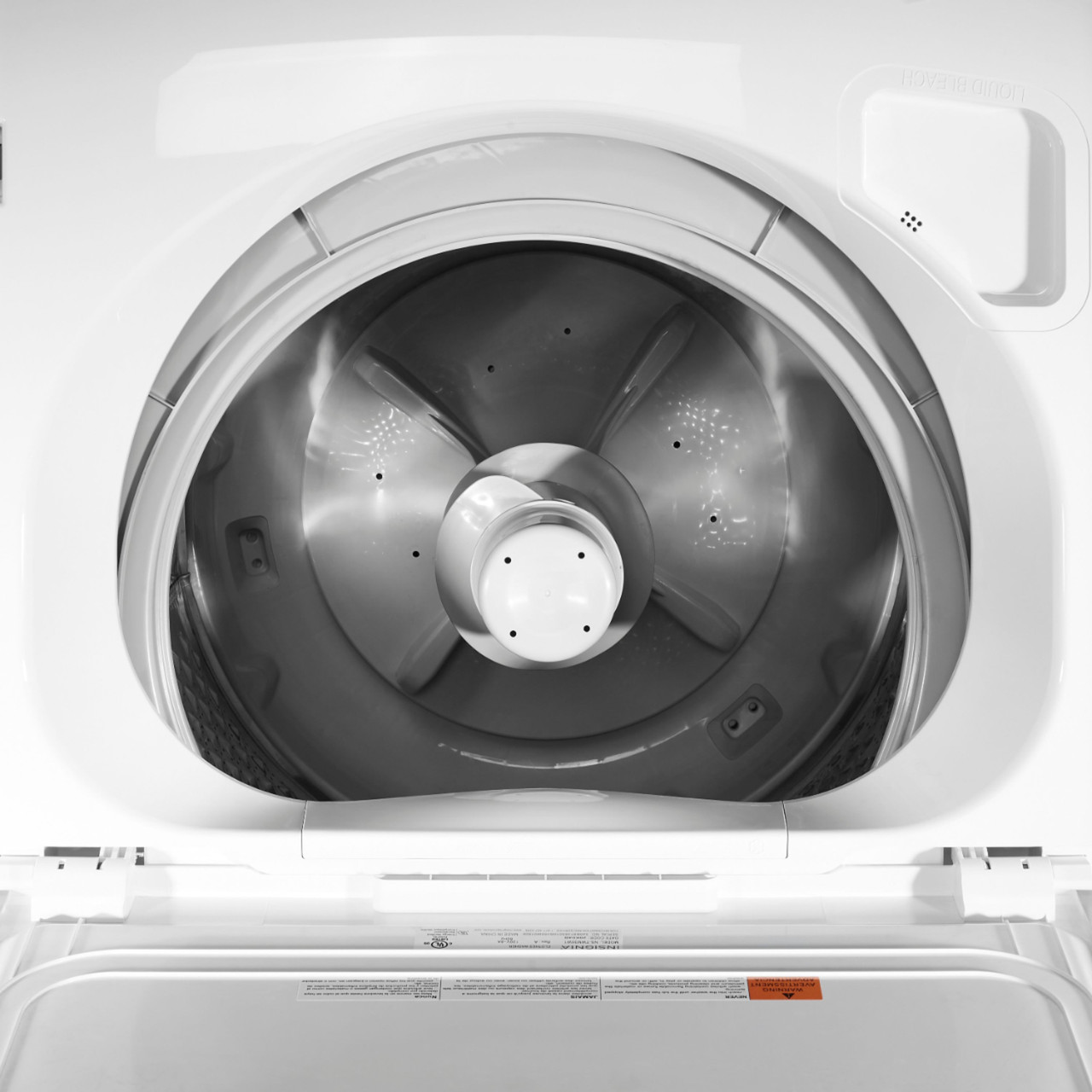 Insignia™ - 3.7 Cu. Ft. 12-Cycle Top-Loading Washer - White