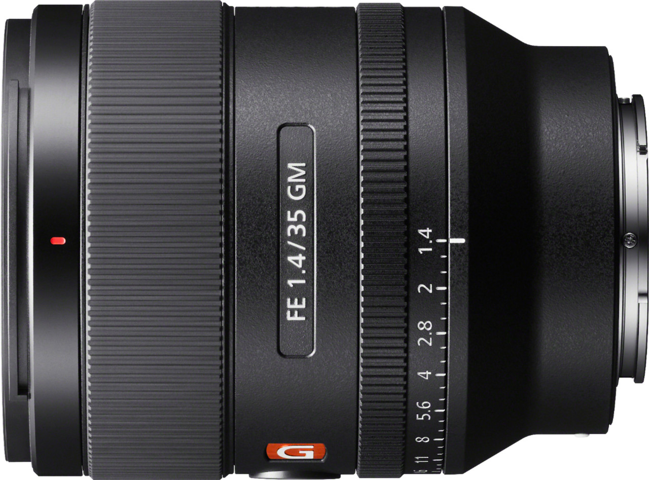 Sony FE 35mm F1.4 GM Full Frame Large aperture Wide Angle G Master Lens - Black