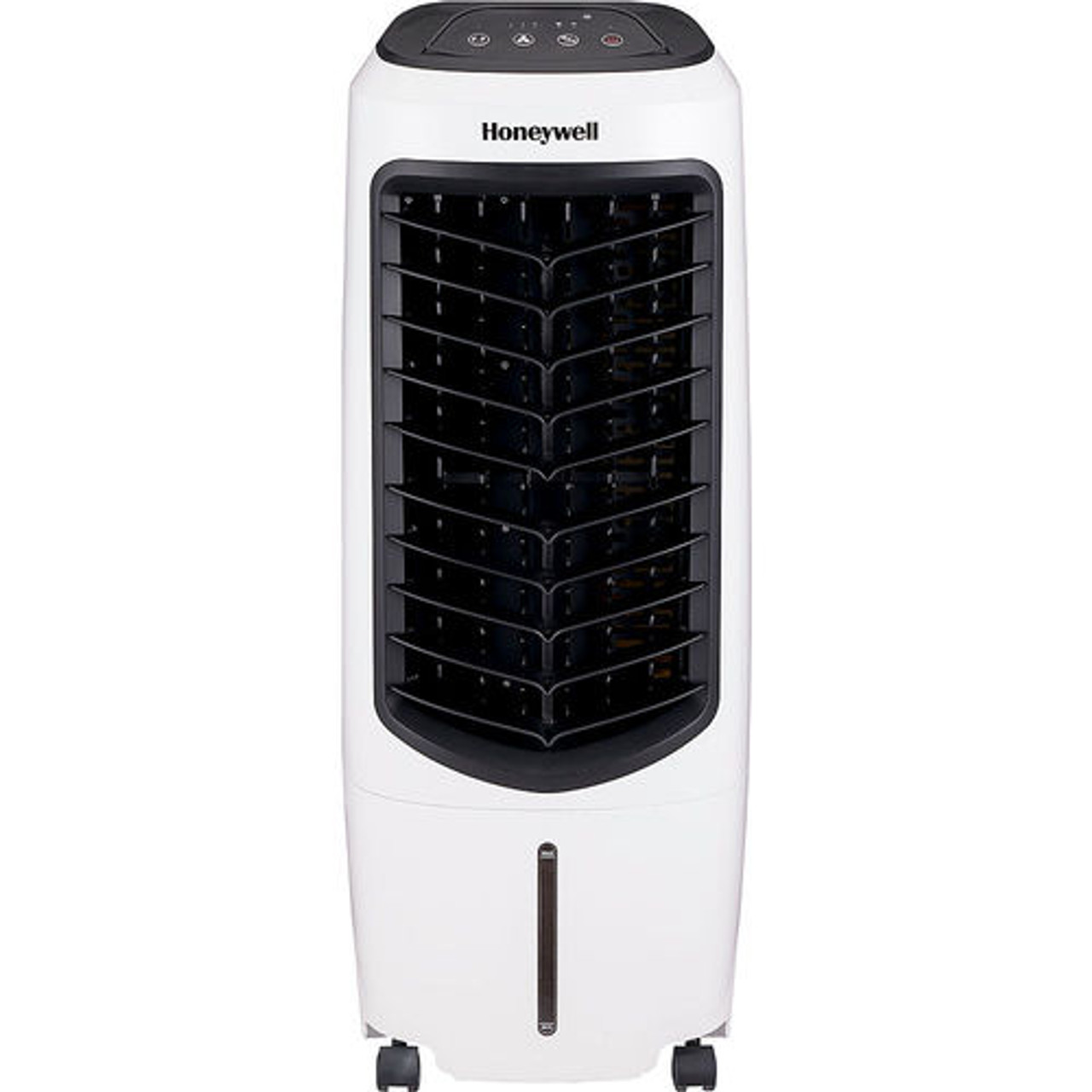 Honeywell 194 CFM Indoor Evaporative Air Cooler (Swamp Cooler) with Remote Control in White - White