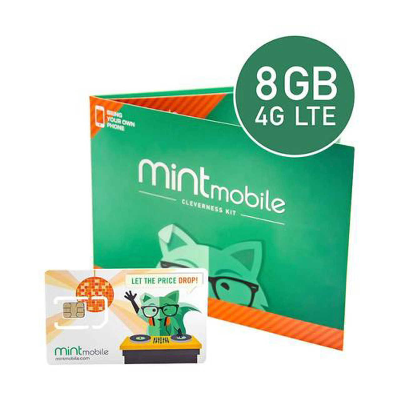 Mint Mobile - 12-Month Prepaid SIM Card Kit