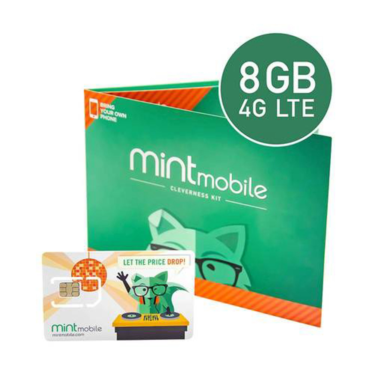 Mint Mobile - 6-Month Prepaid SIM Card Kit