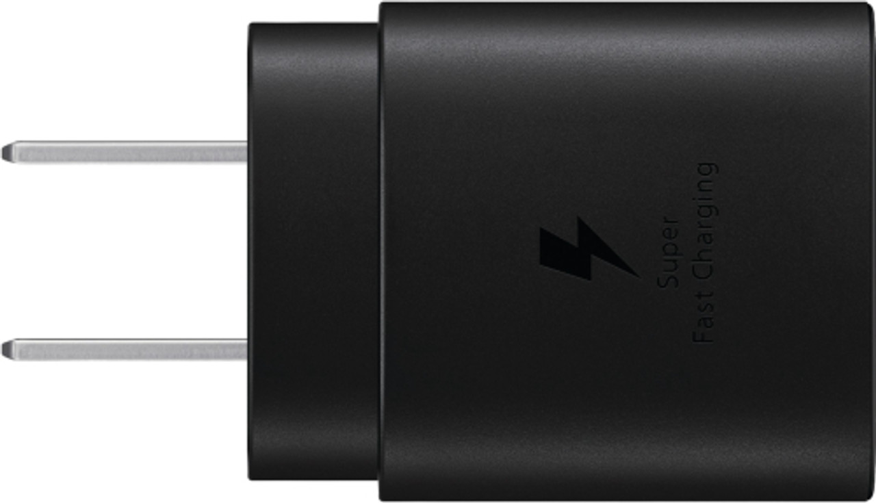 Samsung - 25W Super Fast Charging Wall Charger USB-C - Black