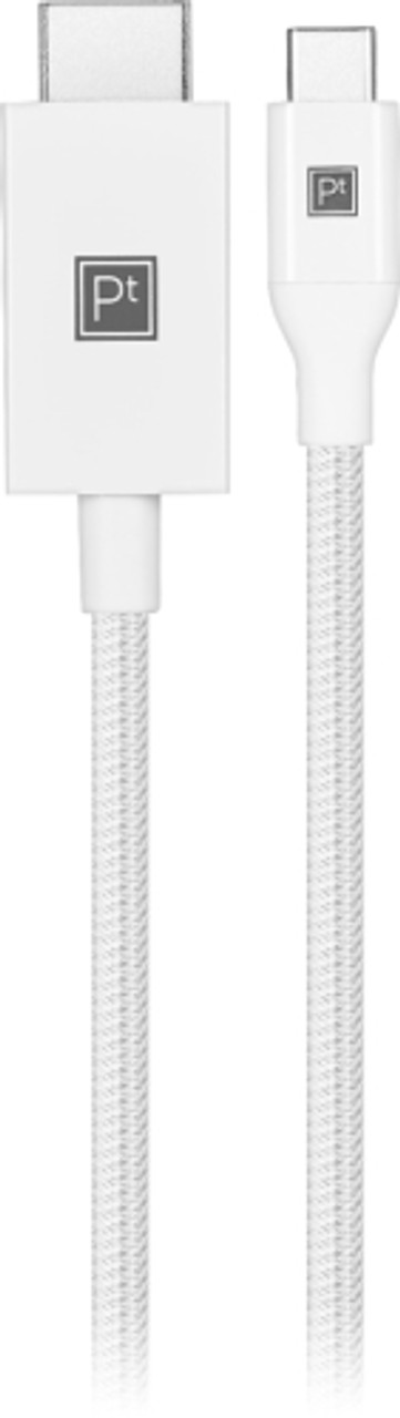 Platinum™ - 6.6' USB-C to HDMI Cable - White