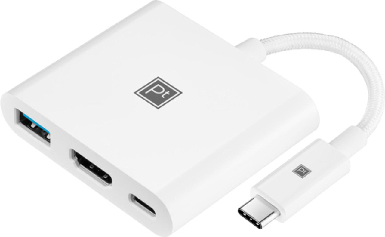 Platinum™ - USB-C Digital AV Multiport Adapter - White