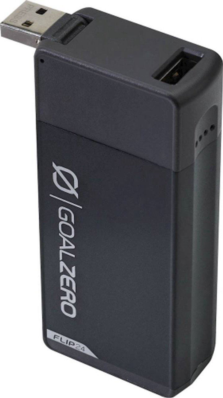 Goal Zero - Flip 6700 mAh Portable Charger for Most USB Devices - Black