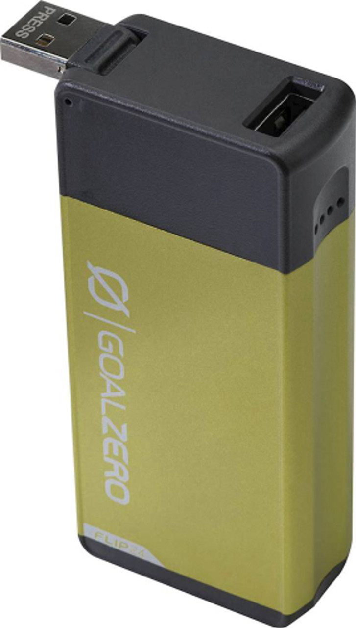 Goal Zero - Flip 6700 mAh Portable Charger for Most USB Devices - Green