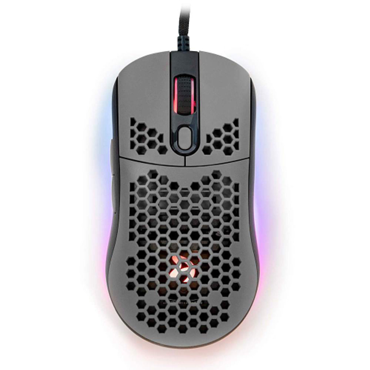 Arozzi - Favo Light Weight Gaming Mouse - Gray